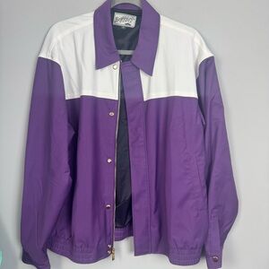 BOGEY BOYS | NEW Macklemore Purple White Golf Jacket Men’s Size Large